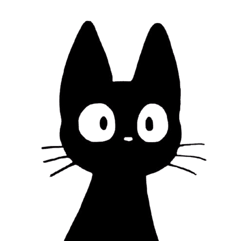 black-cat stare